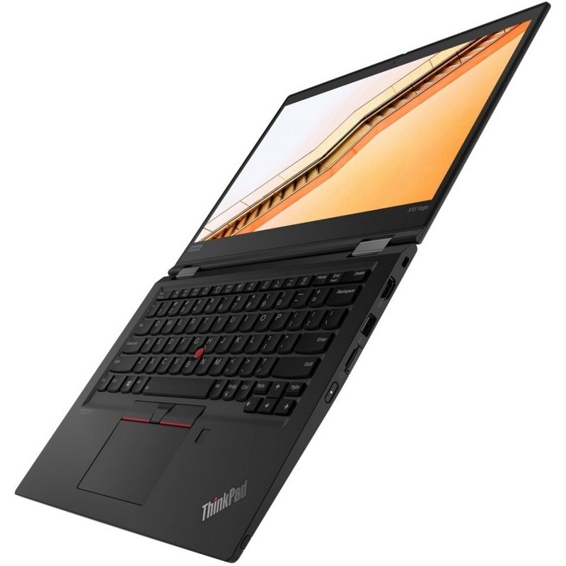 Ноутбук Lenovo X13 Yoga G1 T 13.3 FHD_AR_400N_MT_LP /CORE_I5-10210U_1.6G_4C_MB /16GB(8X16GX16)_DDR4_3200 /512GB_SSD_M.2_2280_NVME_TLC_OP / /INTEGRATED_GRAPHICS /NO_WIRELESS_WAN /FINGERPRINT_READER /IR&HD_CAMERA_W/MIC / /SMART_CARD_READER /3CELL_50WH_ 20SX001GRT