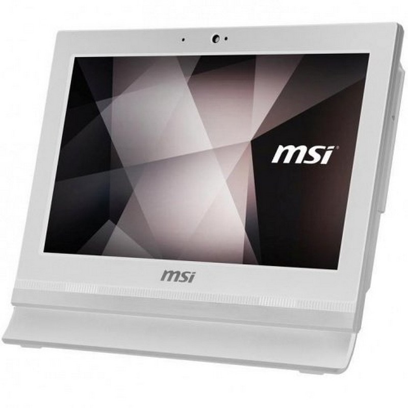 Моноблок MSI Pro 16T 7M-081XRU Touch 15.6"(1600x900 (матовый))/Touch/Intel Celeron 3865U(1.8Ghz)/4096Mb/256SSDGb/noDVD/Int:Intel HD/Cam/BT/WiFi/war 1y/3.85kg/White/DOS 9S6-A61612-204 9S6-A61612-204