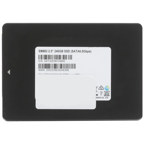 Твердотельный накопитель Samsung Enterprise  2.5"(SFF) SM883 240GB SATA 6Gb/s R540/W480 MZ7KH240HAHQ-00005 MZ7KH240HAHQ-00005
