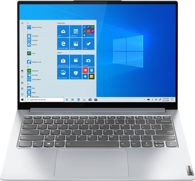 Ультрабук Lenovo Yoga S7 Pro 14ACH5 Ryzen 5 5600H/16Gb/SSD512Gb/AMD Radeon/14"/IPS/2.8K (2880x1800)/Windows 10/silver/WiFi/BT/Cam 82MS001WRU 82MS001WRU