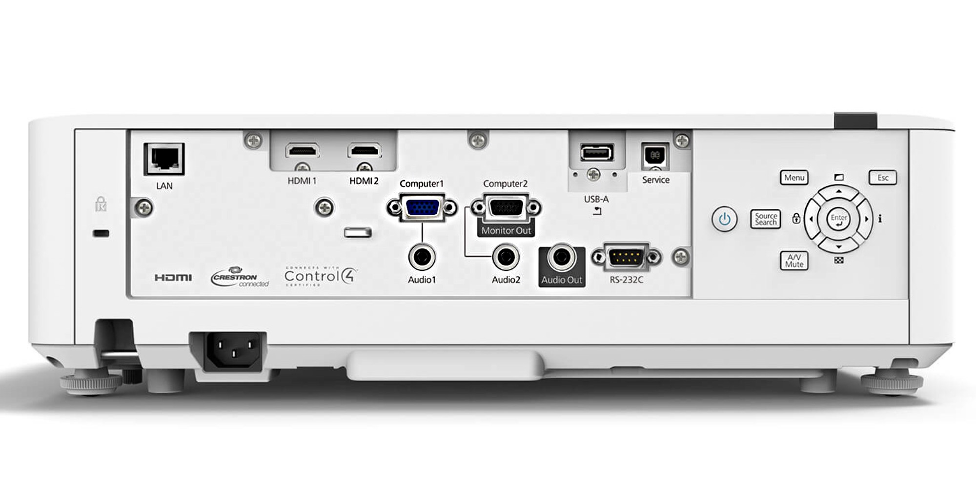 Проектор Epson EB-L610U WUXGA (1920x1200) яркость 6000, контрастность 2 500 000:1, лазер V11H901040 V11H901040