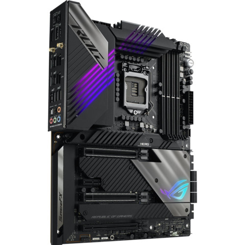Материнская плата ASUS ROG MAXIMUS XIII HERO, LGA1200, Z590, 4*DDR4 , HDMI,DP, SLI,CrossFireX, SATA3,RAID, Audio, Gb LAN, USB 3.1*7, USB 2.0*6, ATX ROG MAXIMUS XIII HERO ROG MAXIMUS XIII HERO