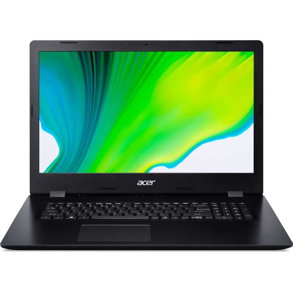 Ноутбук Acer A317-52-37LW Aspire 17.3'' HD+(1600x900) GLARE/Intel Core i3-1005G1 1.20GHz Dual/4GB/1TB/Integrated/DVD-RW/WiFi/BT4.2/0,3 MP/3cell/2,8 kg/W10/1Y/BLACK NX.HZWER.00J NX.HZWER.00J