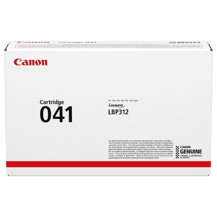 Тонер-картридж Canon 041 BK для Canon LBP312x (10000 стр.) 0452C002 0452C002 #3