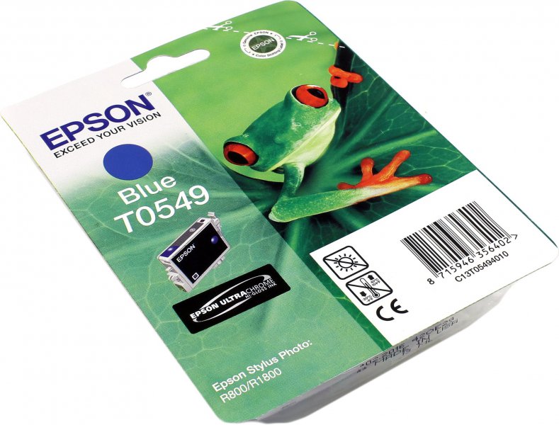 Картридж Original Epson [T054940] для Epson R800 Blue T054940 #3
