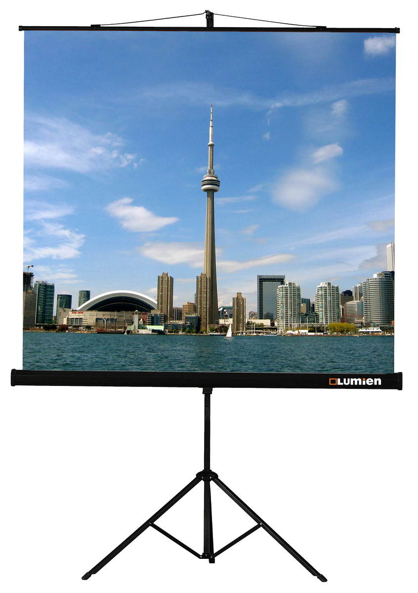 Экран для проектора Lumien LEV-100113 на штативе Eco View 127x200см  Matte White 16:9 LEV-100113 LEV-100113