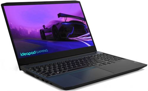 Ноутбук Lenovo IP Gaming 3 15IHU6 Core i5 11300H 8Gb SSD512Gb NVIDIA GeForce RTX 3050 Ti 4Gb 15.6" IPS FHD (1920x1080) Free DOS black WiFi BT Cam 82K10013RK 82K10013RK