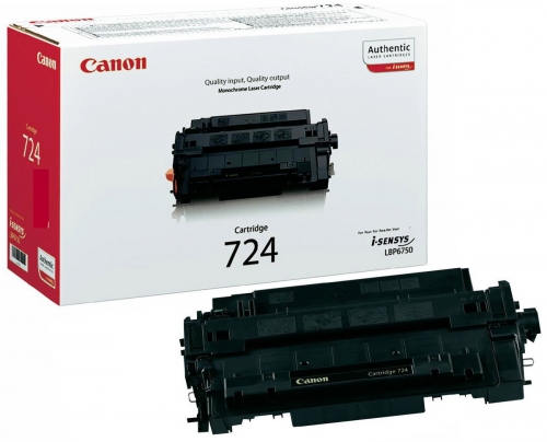 Тонер-картридж Canon 724 для LBP 6750/6780 (6000 стр.) 3481B002 3481B002 #1