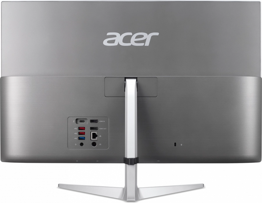 Моноблок Acer Aspire C24-1651 23.8" Full HD Touch i5 1135G7 (2.4) 8Gb 1Tb 5.4k SSD512Gb MX450 CR Eshell GbitEth WiFi BT 135W клавиатура мышь Cam серебристый 1920x1080 DQ.BG9ER.00D DQ.BG9ER.00D