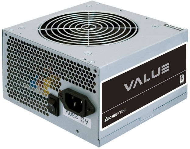 Блок питания Chieftec 500W ATX 12V 2.3 PSU,w/12cm Fan,active PFC.APB-500B8 APB-500B8