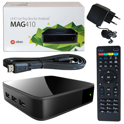 MAG-410 IPTV/OTT STB Телевизионная приставка(android) Mag-410