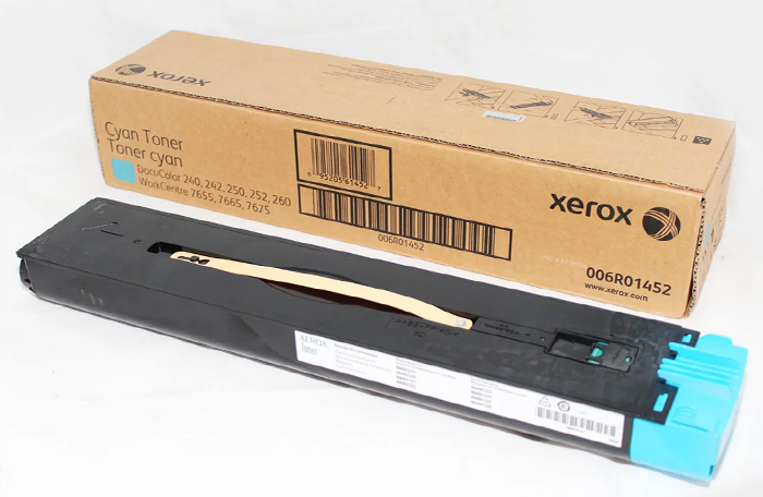 Тонер-картридж Xerox ГОЛУБОЙ DC250, 2x34K 006R01452 006R01452