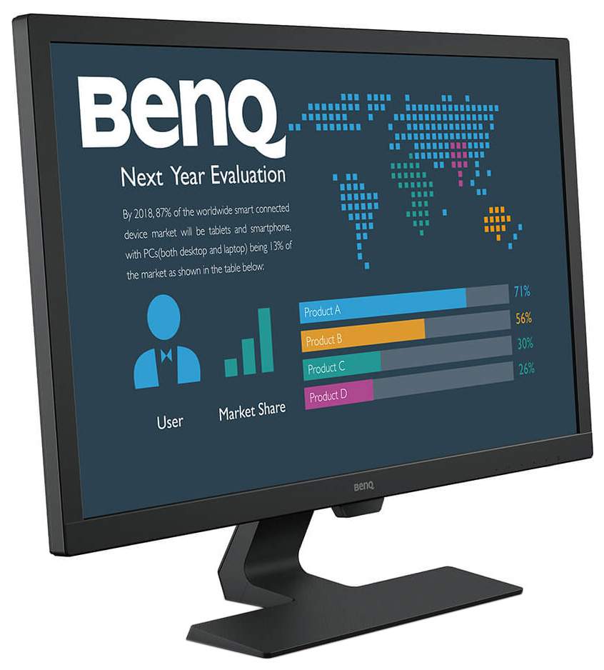 Монитор BenQ 27" BL2783 TN LED 1920x1080 16:9 300 cd/m2 1ms 1000:1 12M:1 170/160 D-sub DVI HDMI DP Flicker-free Speaker Black 9H.LJDLB.QBE 9H.LJDLB.QBE