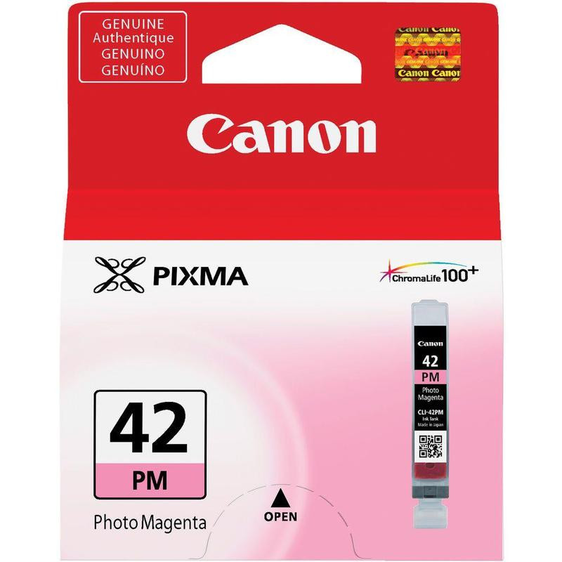 Картридж струйный Canon CLI-42PM 6389B001 фото пурпурный для Canon PRO-100 (37стр.) CLI-42PM