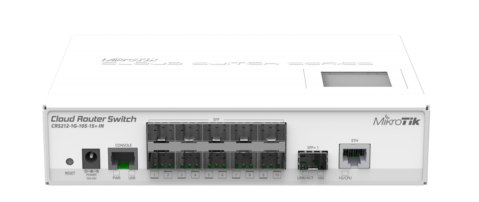 Двухдиапазонная система Mikrotik CRS212-1G-10S-1S+IN CRS212-1G-10S-1S+IN #4