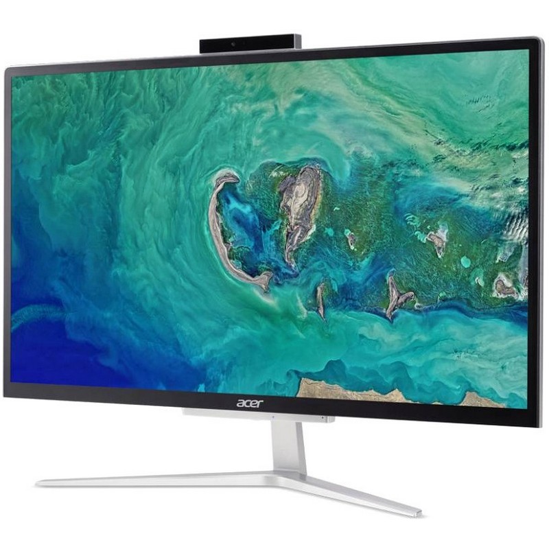 Моноблок Acer Aspire C22-820 21.5" Full HD PS J5040 (2)/4Gb/SSD128Gb/UHDG 605/Endless/GbitEth/WiFi/BT/65W/клавиатура/мышь/Cam/серебристый/черный 1920x1080 DQ.BDZER.008 DQ.BDZER.008