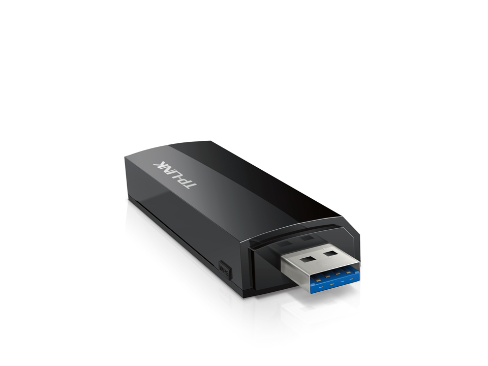 Сетевая карта TP-Link AC1200 867ac+300n, 802.11ac/a/b/g/n, USB 3.0 Archer T4U Archer T4U