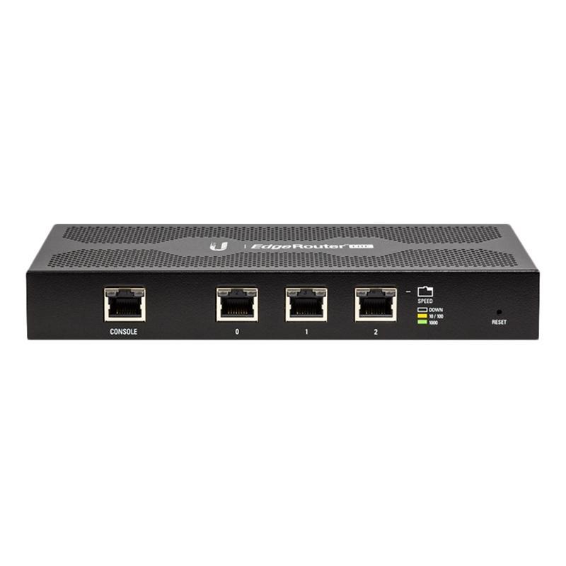 Маршрутизатор Ubiquiti EdgeRouter 10/100/1000 Mbit/s Gigabit Ethernet ERLITE-3 ERLITE-3