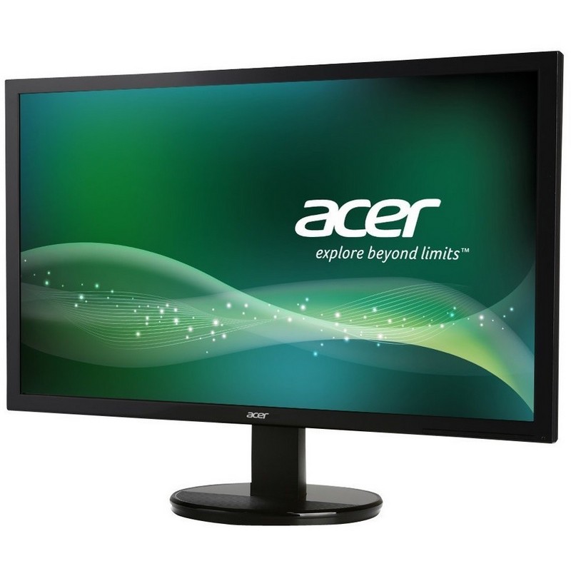 Монитор Acer 21.5" K222HQLbid LED, 1920x1080, 5ms, 200 cd/m2, 100M:1, 90/65, D-Sub, DVI, HDMI, Glossy Black UM.WW3EE.006 / UM.WW3EE.005 UM.WW3EE.006 / UM.WW3EE.005 #1