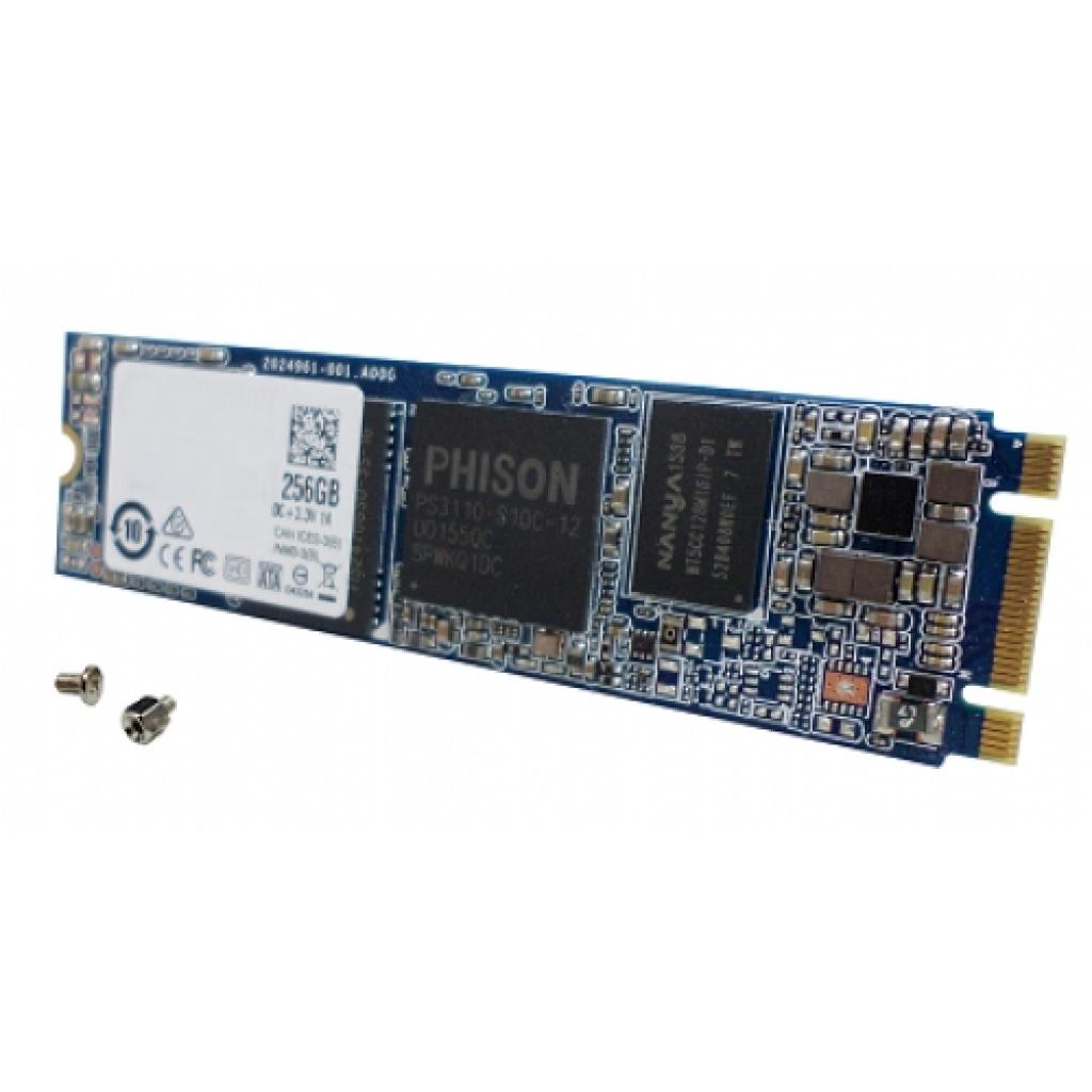 Накопитель QNAP SSD 256 ГБ M.2 2280 SATA 6 ГБ/с SSD-M2080-256GB-A01 SSD-M2080-256GB-A01