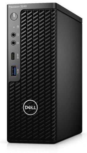 Компьютер Dell Precision 3240 i7 10700 (2.9)/8Gb/SSD256Gb/P620 2Gb/Windows 10 Professional/GbitEth/WiFi/BT/240W/клавиатура/мышь/черный 3240-5221 3240-5221