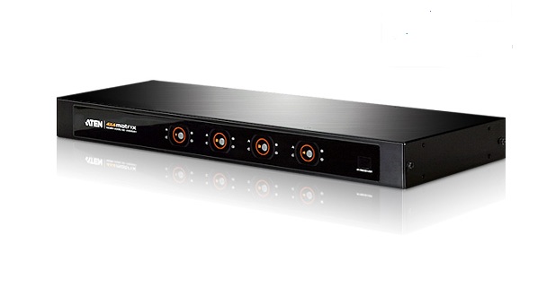 KVM переключатель ATEN HDMI, 4> 4 монитора, без шнуров, передача сигнала до 20 м VM0404H-AT-G VM0404H-AT-G