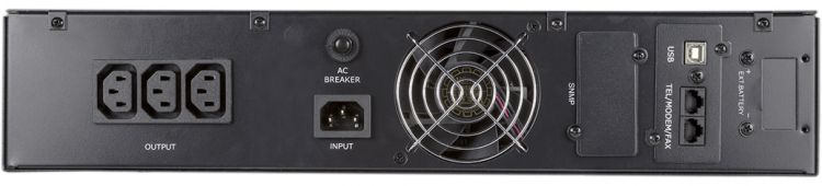 Источник бесперебойного питания Irbis Optimal  1000VA/800W, Line-Interactive, LCD, 3xC13 outlets, USB, SNMP Slot, Rack mount(2U) / Tower ISN1000ERMI ISN1000ERMI