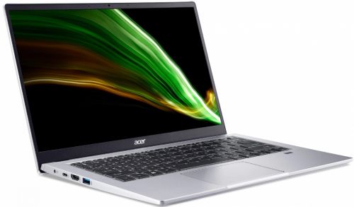 Ноутбук Acer 14.0'' SF314-511-3360 Swift FHD(1920x1080)/Intel Core i3-1115G4 3.00GHz Dual/8 GB+512GB SSD/Integrated/WiFi/BT5.0/1.0MP/Fingerprint/3cell/11 h/1,2 kg/noOS/1Y/SILVER NX.ABLER.009 NX.ABLER.009 #7