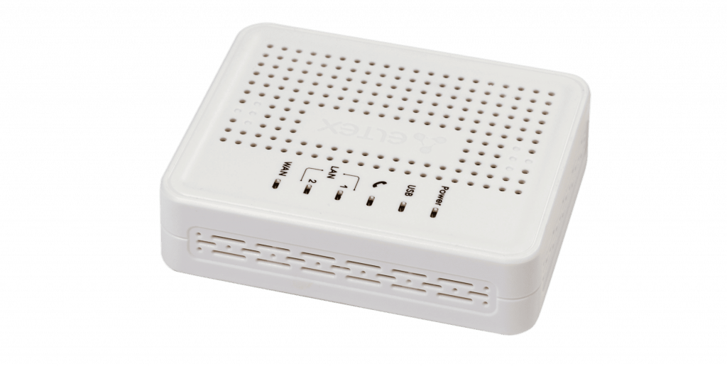 VoIP-шлюз Eltex  с интегрированным роутером 1xFXS, 1xWAN, 2xLAN, 1xUSB, SIP TAU-1M.IP TAU-1M.IP