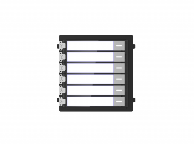 Модуль Hikvision DS-KD-KK на 6 абонентов с подсветкой DS-KD-KK DS-KD-KK