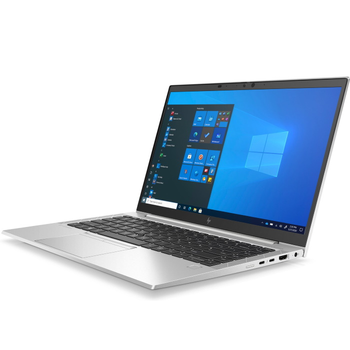 Ноутбук HP EliteBook 840 G7 Intel Core i7-10510U 1.8GHz,14" FHD (1920x1080) IPS 1000cd Sure View Reflect IR ALS AG,16Gb DDR4-2666MHz(1),512Gb SSD NVMe,Al Case,53Wh,FPS,Kbd Backlit,1.33kg,Silver,3yw,Win10Pro 1J5U5EA 1J5U5EA