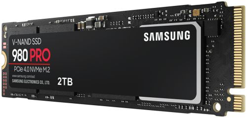 Твердотельный накопитель Samsung SSD M.2 (PCI-E NVMe) 2Tb  980 PRO (R7000/W5000MB/s) MZ-V8P2T0BW MZ-V8P2T0BW