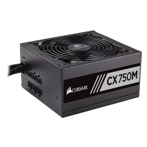 Блок питания Corsair CX750M 750W, ATX, 120mm, 4xSATA, 2xPCI-E, APFC CP-9020061-EU CP-9020061-EU