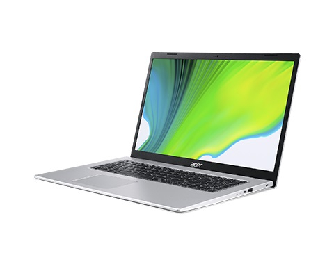 Ноутбук Acer A517-52-50SW Aspire 17.3'' FHD(1920x1080) IPS/Intel Core i5-1135G7 2.40GHz Quad/8GB+256GB SSD/Integrated/WiFi/BT/1.0MP/3cell/2,6 kg/W10Pro/3Y/SILVER NX.A5AER.005 NX.A5AER.005