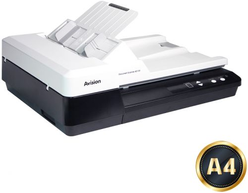 Сканер Avision AD130 (А4, 40 стр/мин, АПД 50 листов, планшет, USB2.0) 000-0875F-02G 000-0875F-02G #3