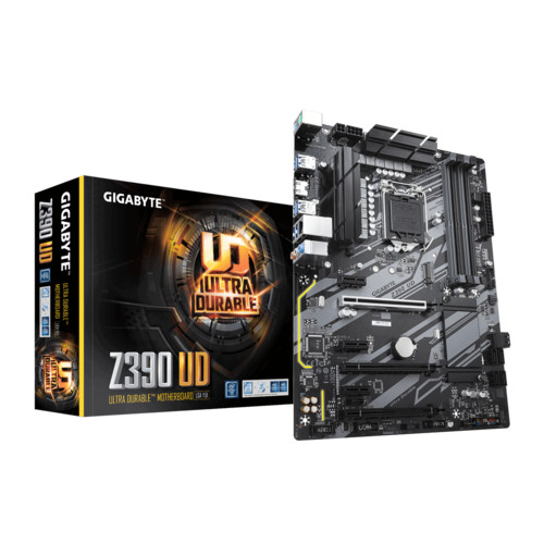 Материнская плата Gigabyte Z390 UD LGA 1151-v2, Intel Z390, 4xDDR4-4266 МГц, 3xPCI-Ex16, аудио 7.1, Standard-ATX Z390 UD Z390 UD