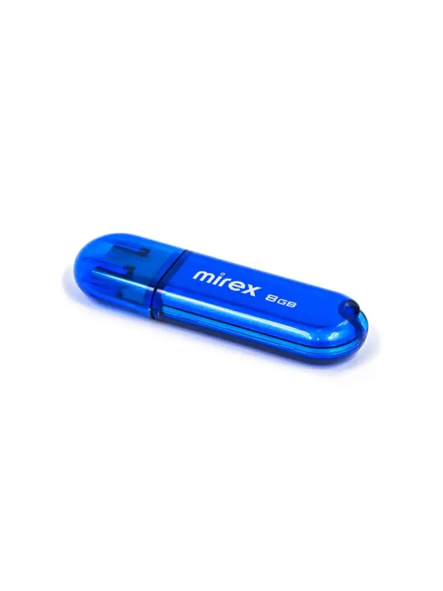 Флеш накопитель Mirex 13600-FMUCBU08 8GB,Candy,USB 2.0,синий 13600-FMUCBU08 13600-FMUCBU08