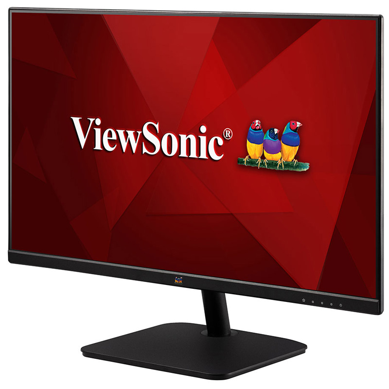 Монитор ViewSonic 24" IPS LED, 1920x1080, 4ms, 250cd/m2, 178°/178°, 50Mln:1, D-Sub, HDMI, 75Hz, Frameless, VESA, Tilt, Black 2 years  VA2432-H VA2432-H