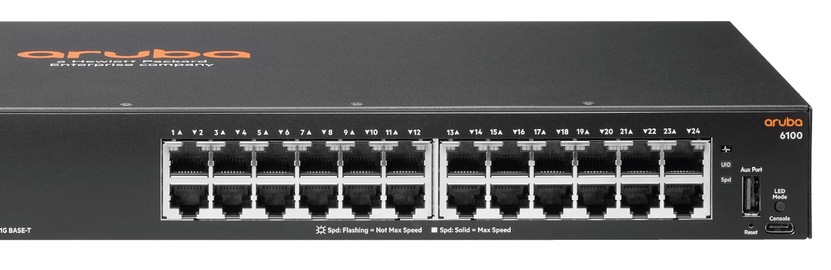 Коммутатор HPE Aruba 6100 24G 4SFP+ Swch JL678A JL678A #5