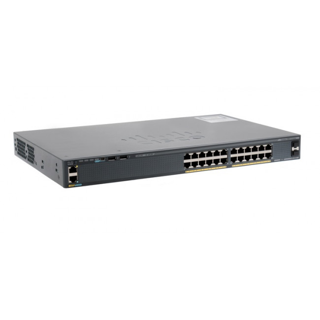 Коммутатор Cisco Catalyst 2960-X 24 GigE, 2 x 1G SFP, LAN Lite WS-C2960X-24TS-LL