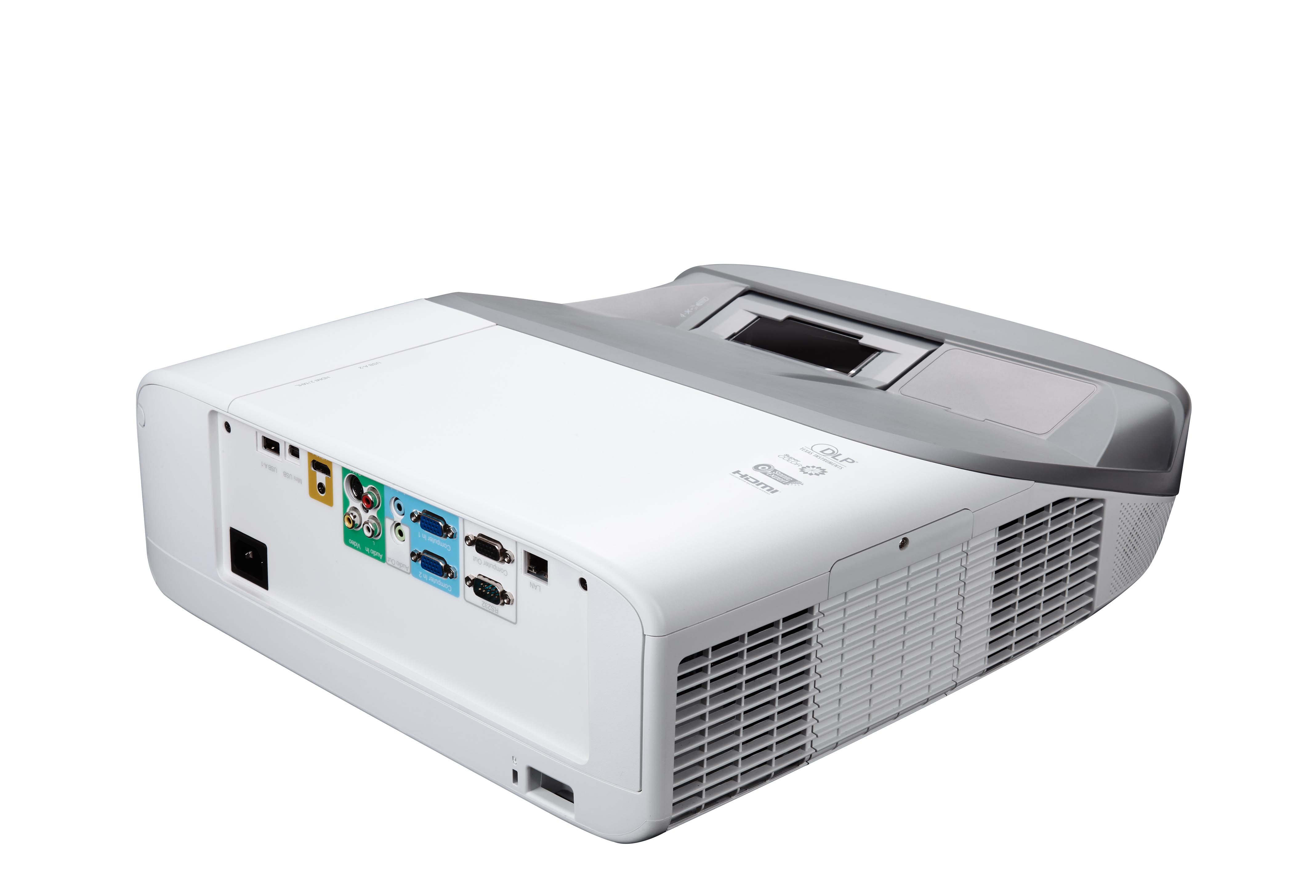 Проектор ViewSonic PS700X DLP, XGA 1024x768, 3300Lm, 10000:1, HDMI, MHL, LAN, 2x10W speaker, 3D Ready, lamp 6000hrs, ultra short-throw, White, 6.1kg VS16901 VS16901