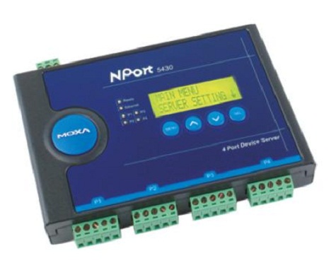 Конвертер MOXA NPort 5430I 4 Port RS-422/485 device server, isolation 2KV, без адаптера питания NPort 5430I NPort 5430I