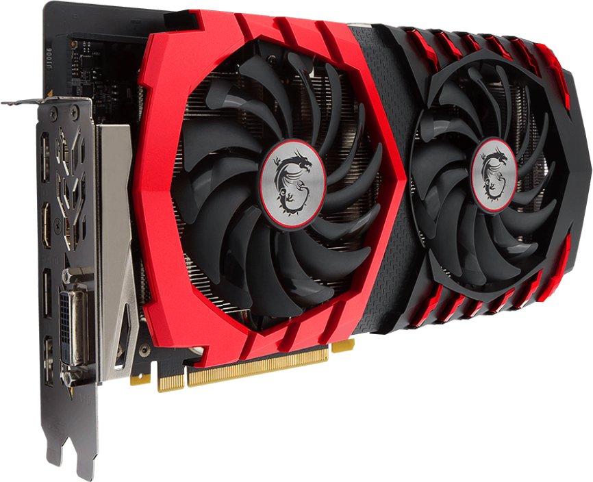Видеокарта  MSI PCI-E nVidia GeForce GTX 1060 6144Mb 192bit GDDR5 1594/8100 DVIx1/HDMIx1/DPx3/HDCP Ret GTX 1060 GAMING X 6G GTX 1060 GAMING X 6G