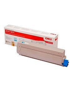 Tонер-картридж голубой (10К) OKI MC873 45862847/45862816