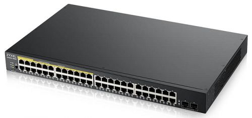 Коммутатор Zyxel Smart L2 PoE+ GS1900-48HPv2, rack 19", 48xGE (24xPoE+), 2xSFP, бюджет PoE 170 Вт GS190048HPV2-EU0101F GS190048HPV2-EU0101F #4