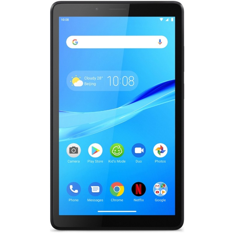 Планшетный компьютер Lenovo Tab M7 TB-7305X 7.0'' WSVGA(1024x600) IPS/MediaTek MT8765 1.3GHz Quad/2 GB/32GB/Mali-T720 MP1/3G+LTE/GPS/WiFi n/4.2/microUSB/2.0MP+2.0MP/microSD/3500mAh/10.0h/PLATINUM GRAY ZA570162RU ZA570162RU