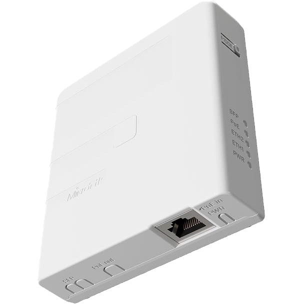 PoE-инжектор Mikrotik GPEN 21, Gigabit Passive Ethernet Network, Fixed Smart PoE injector with SFP cage GPEN21 GPEN21