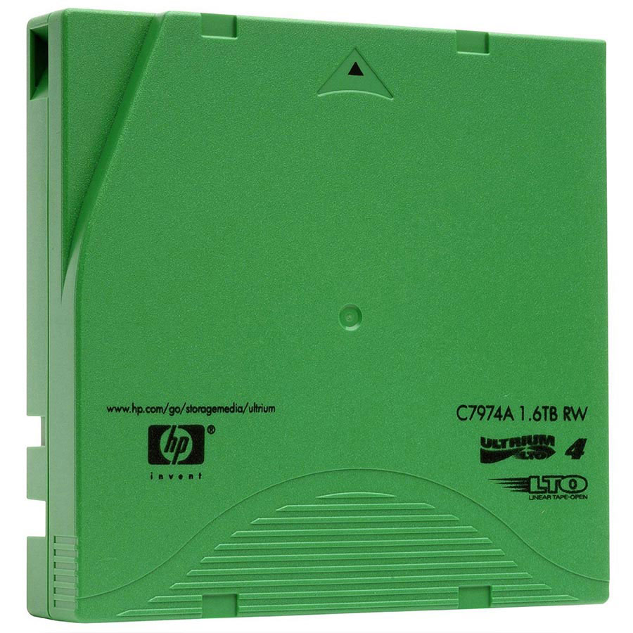 Картридж HPE Ultrium LTO-4 1.6TB RW Data Cartrige C7974A C7974A