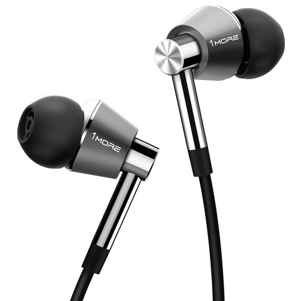 Наушники 1MORE Triple-Driver In-Ear Headphones E1001-Silver E1001-Silver