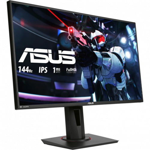 Монитор ASUS 27" VG279Q черный {IPS 1920x1080 1ms 144hz 400cd 1000:1 178/178 HDMI(v1.4) DisplayPort(1.2) DVI-D AudioOut 2Wx2} 90LM04G0-B01370 90LM04G0-B01370